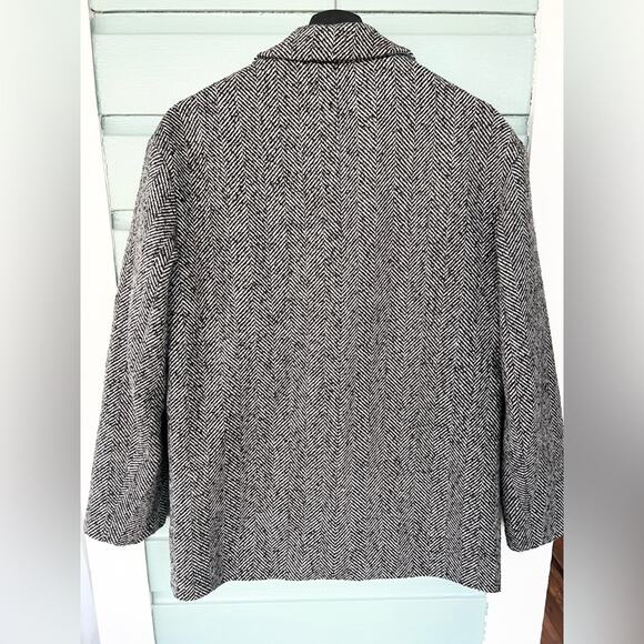 Gap men’s wool herringbone blazer sport coat single button office holiday M fall - Picture 5 of 7